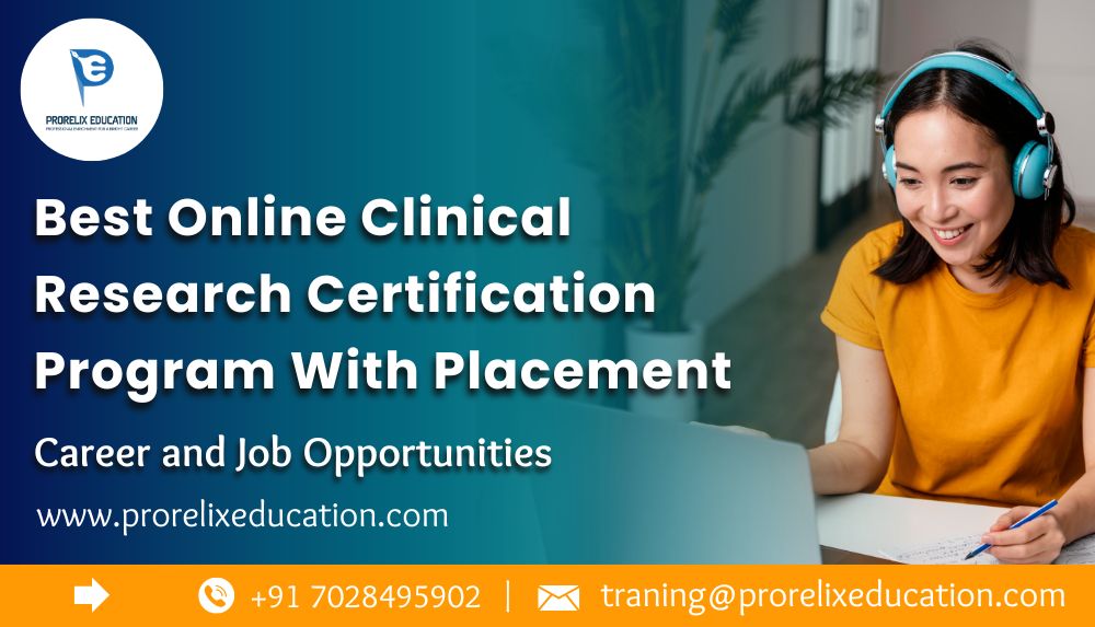 Online Clinical Research Certification Program with Placement